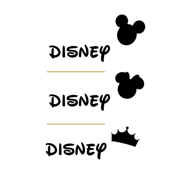 Personnalize your passport cover with disney font